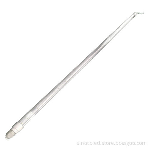 White 4FT Full Spectrum T8 LED Grow Tube Lighting - Greenhouse UV LED Plant Grow Light